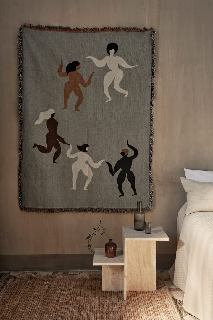 Free Tapestry manta 120x170 cm - Cinza - ferm LIVING