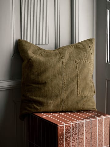 Fronha Darn 50x50 cm - Taupe Escuro - ferm LIVING