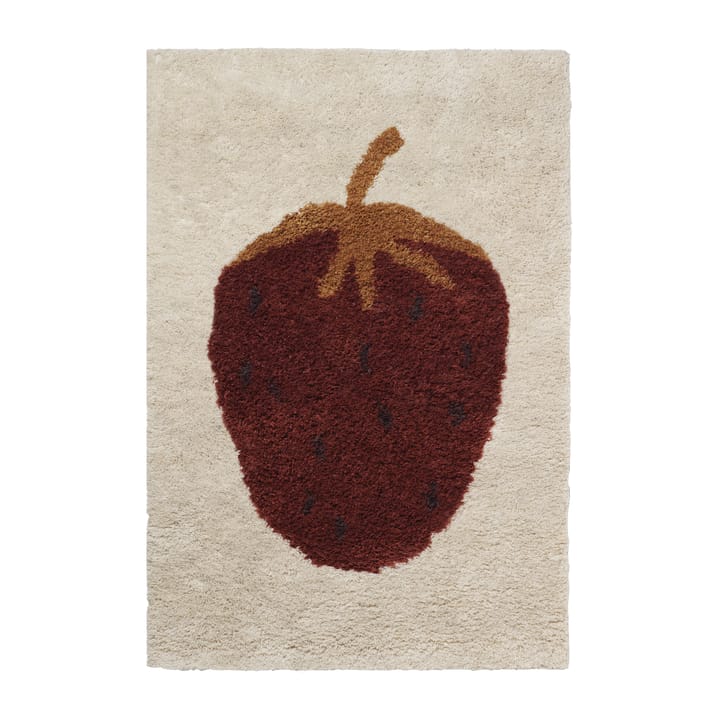 Fruiticana tapete L 120x180 cm - Morango - Ferm LIVING
