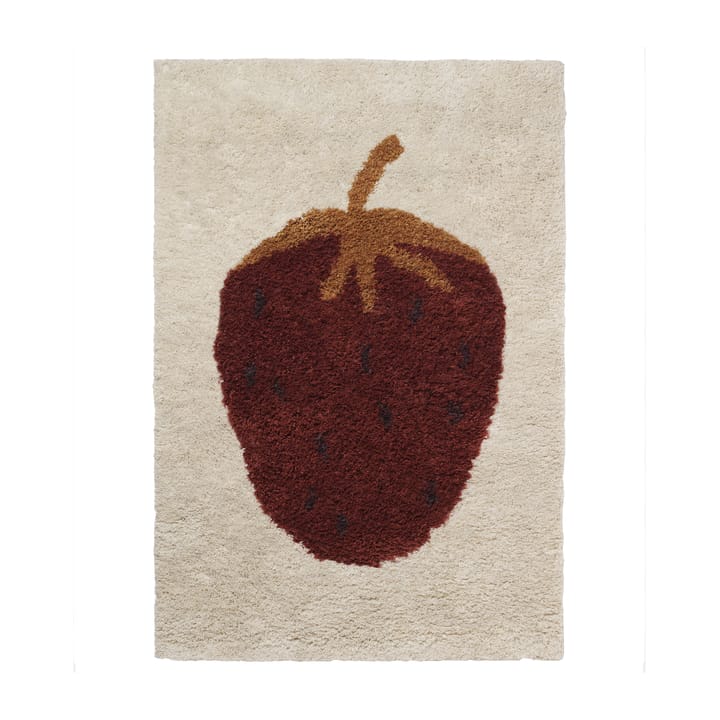 Fruiticana tapete S 80x120 cm - Morango - Ferm LIVING