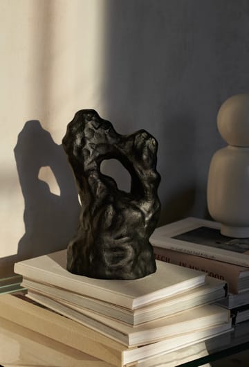 Grotto escultura - Alumínio Preto - ferm LIVING