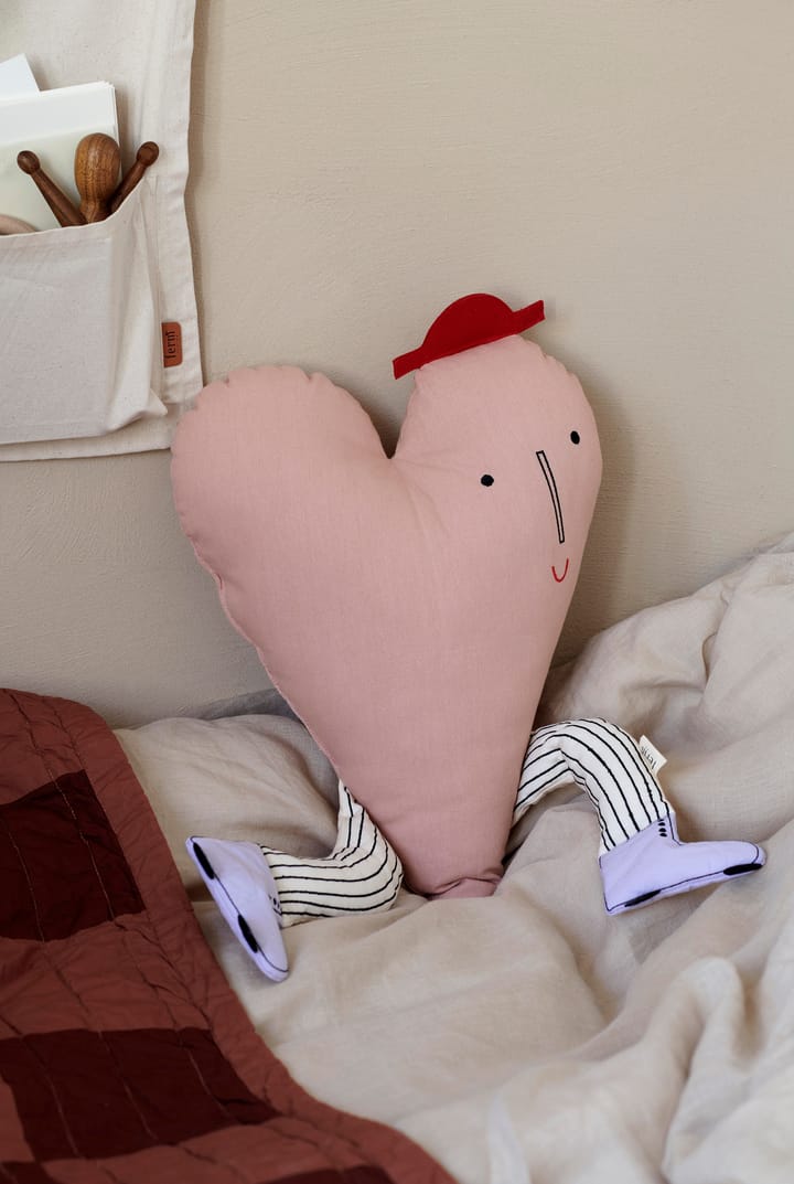 Heart almofada - Dusty rose - ferm LIVING