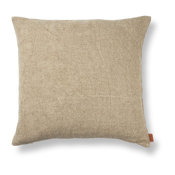 Heavy Linen almofada 50x50 cm - Natural - Ferm LIVING