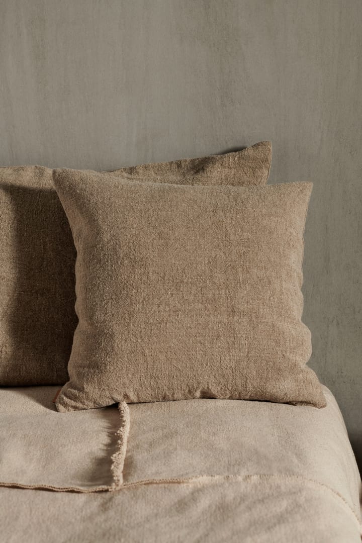 Heavy Linen almofada 50x50 cm - Natural - ferm LIVING