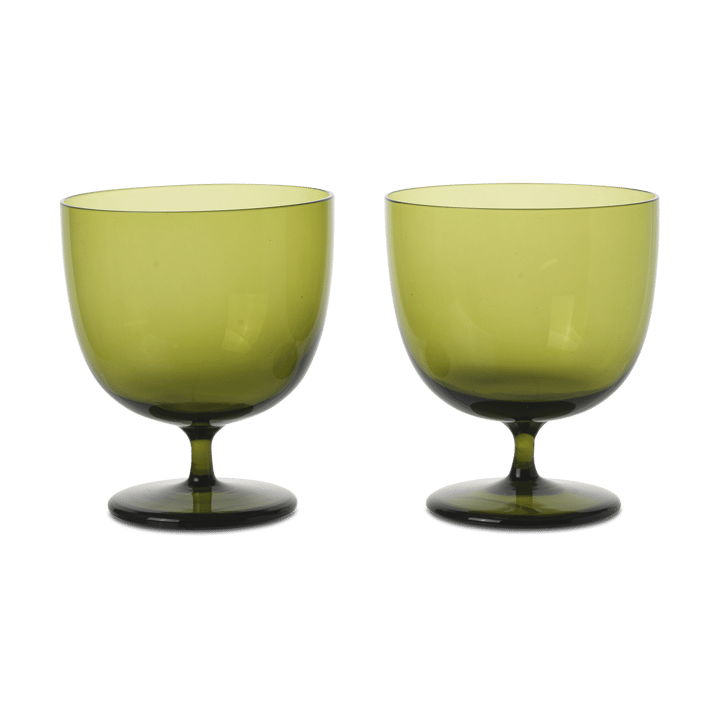 Host copo de água 20 cl 2 un. - Verde Musgo - ferm LIVING