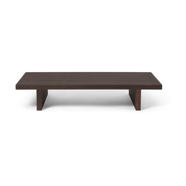 Kona mesa de apoio low table - Dark Stained oak veneer - Ferm LIVING