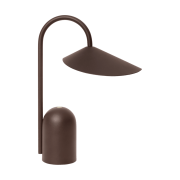 Lâmpada portátil Arum - Dark Chocolate - Ferm Living