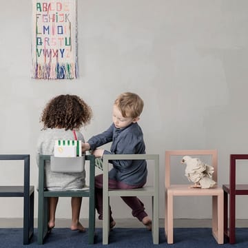 Little Architecht cadeira infantil - Azul escuro, folheado de freixo - ferm LIVING