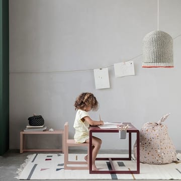 Little Architecht mesa infantil - Azul escuro - ferm LIVING