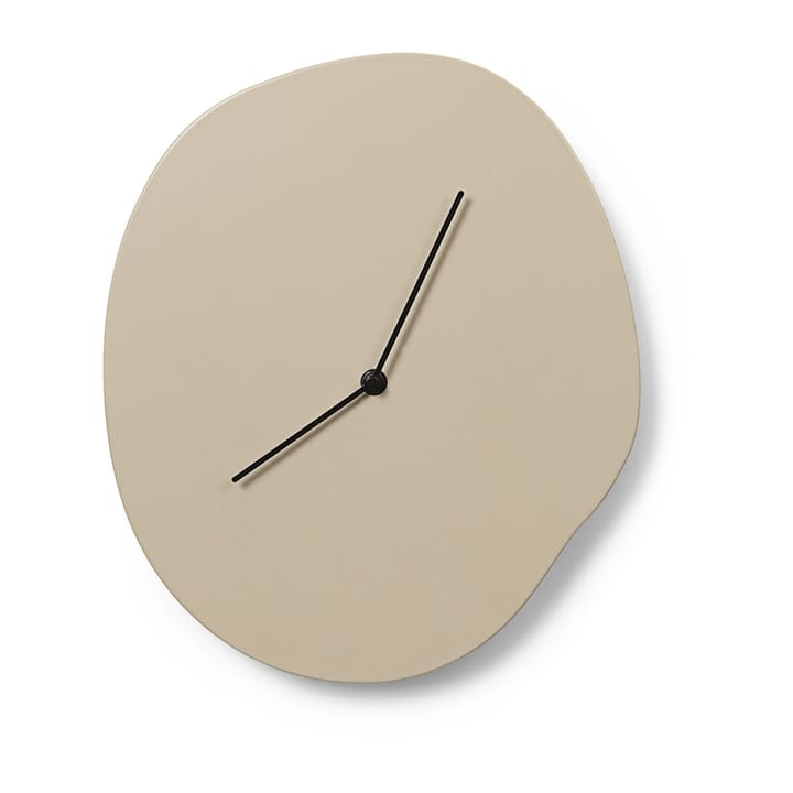 Melt relógio de parede 28x33 cm - Cashmere - ferm LIVING