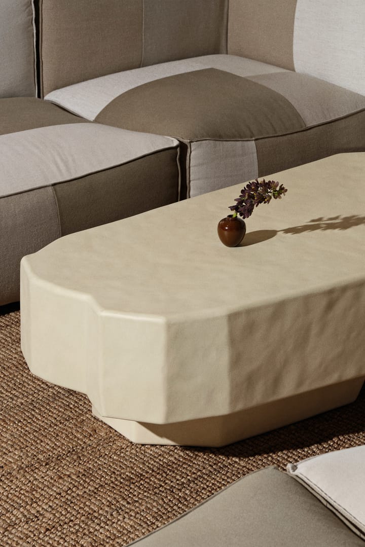 Mesa de centro Staffa 163,5x82,4 cm - Marfim - ferm LIVING