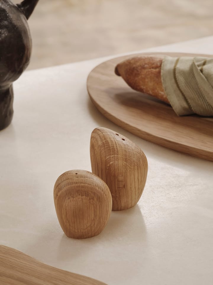 Moinho de sal & pimenta Cairn - Oak - ferm LIVING