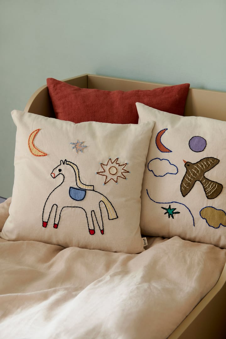 Naive almofada 40x40 cm - Horse - ferm LIVING