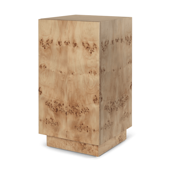 Pedestal Burl Side Table - Natural - ferm LIVING