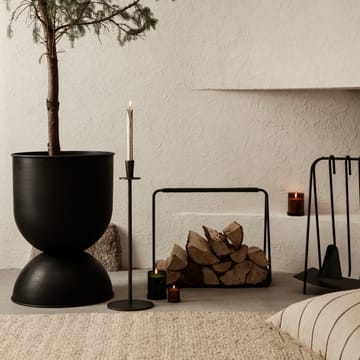 Port cesta de lareira - preto - ferm LIVING