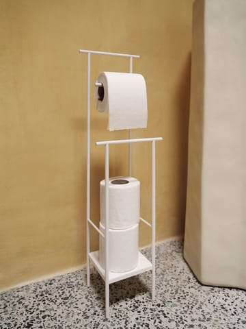 Porta-rolos de casa de banho Dora - White - ferm LIVING