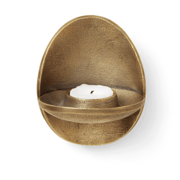 Porta velas parede Agapé - Brass finish - ferm LIVING