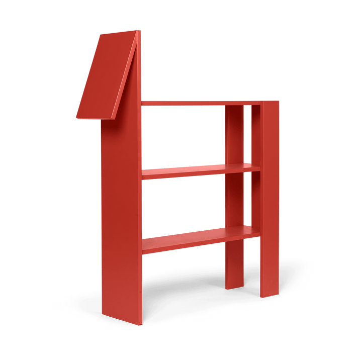 Prateleira de livro Horse 91x111 cm - Poppy Red - Ferm LIVING