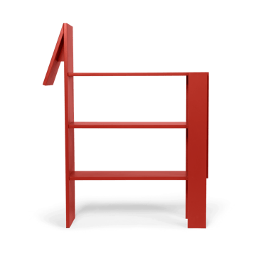 Prateleira de livro Horse 91x111 cm - Poppy Red - ferm LIVING