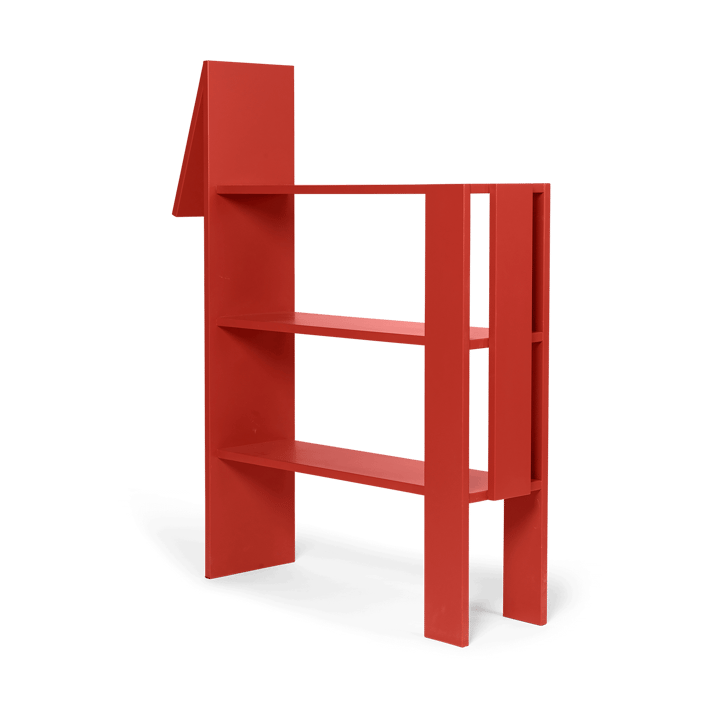 Prateleira de livro Horse 91x111 cm, Poppy Red ferm LIVING