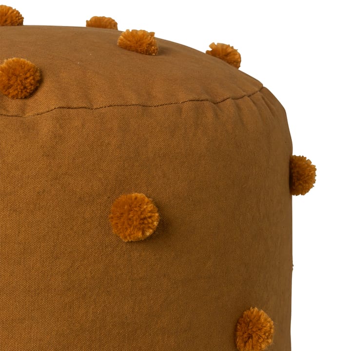 Pufe Dot Ø39 cm - sugar kelp-mustard - ferm LIVING