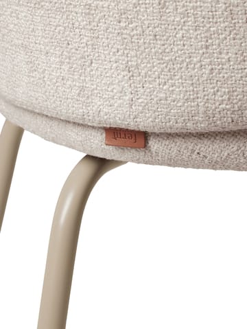 Rico cadeira de jantar- bouclé - Off-white-cashmere - ferm LIVING