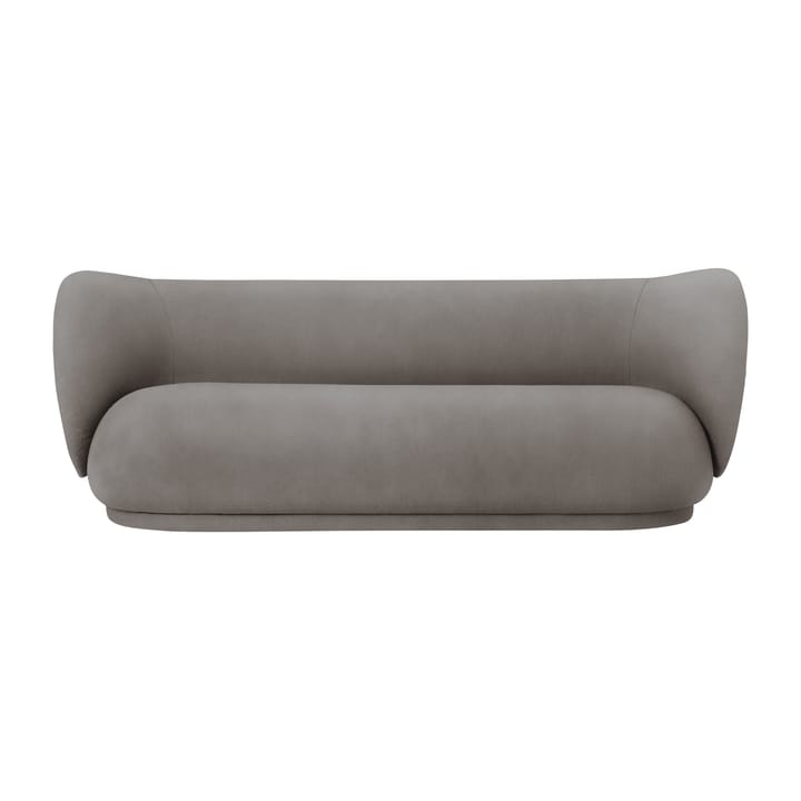 Rico sofá 3 assentos - Escovado cinza quente - Ferm LIVING