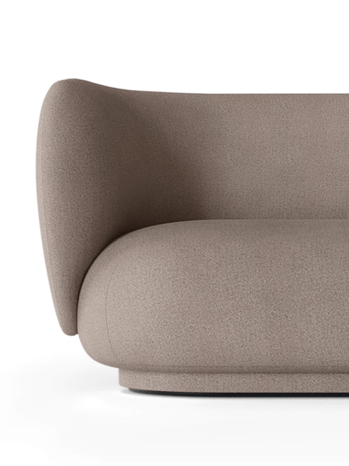 Rico sofá 4 assentos - Escovado cinza quente - ferm LIVING