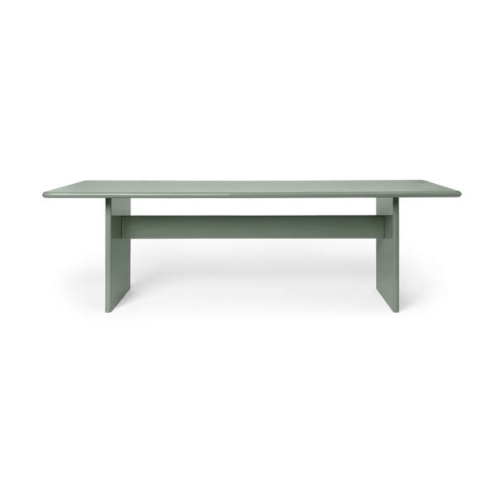 Rink mesa de jantar grande 240x90x74 cm - Tea green - Ferm LIVING