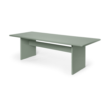 Rink mesa de jantar grande 240x90x74 cm - Tea green - ferm LIVING