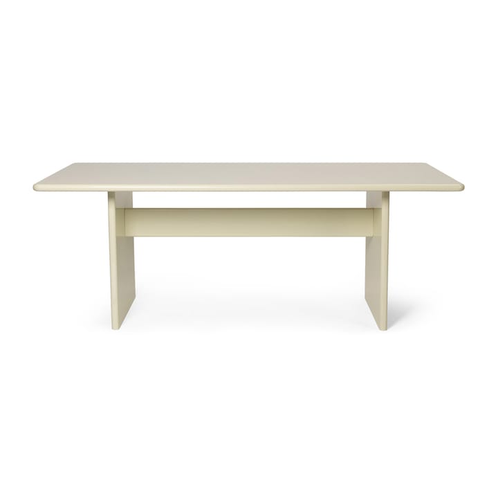 Rink mesa de jantar pequena 200x90x74 cm - Eggshell - ferm LIVING