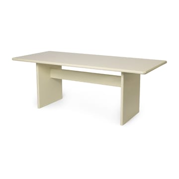 Rink mesa de jantar pequena 200x90x74 cm - Eggshell - ferm LIVING