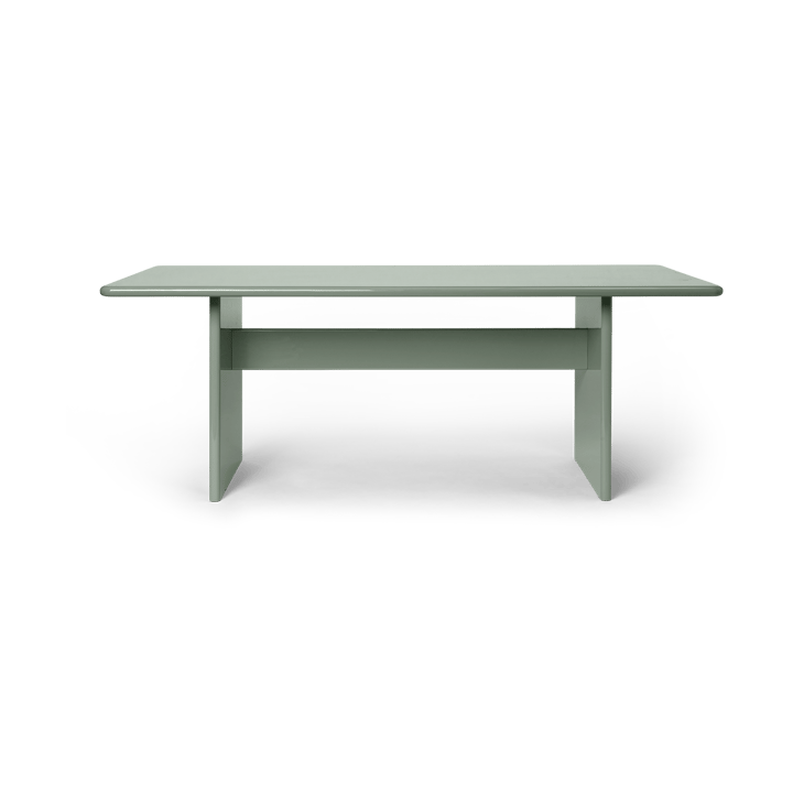 Rink mesa de jantar pequena 200x90x74 cm - Tea green - Ferm LIVING