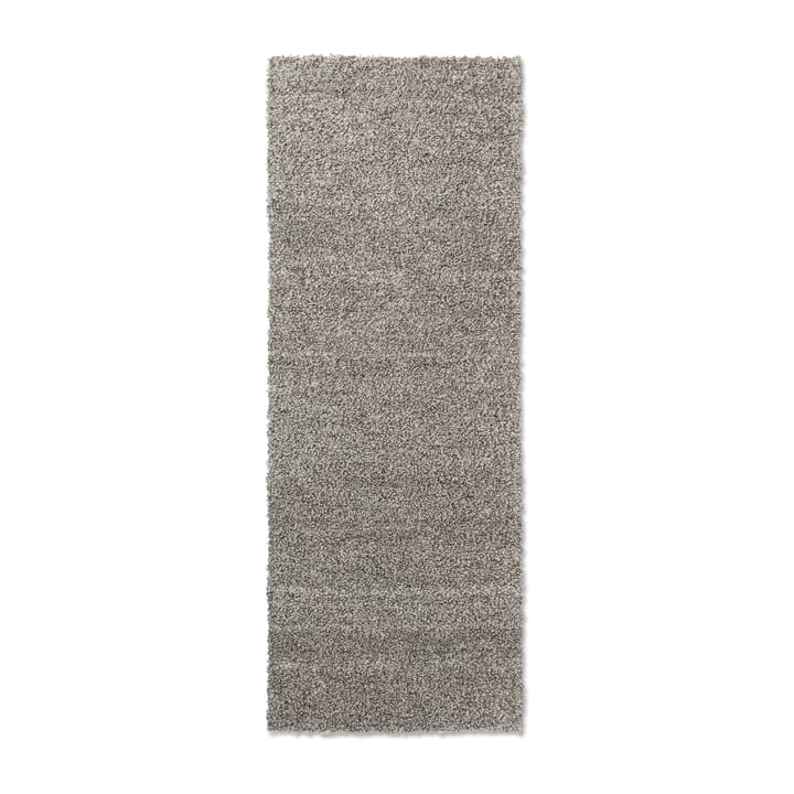 Slub bouclé tapete de entrada 80x200 cm - Charcoal - Ferm LIVING