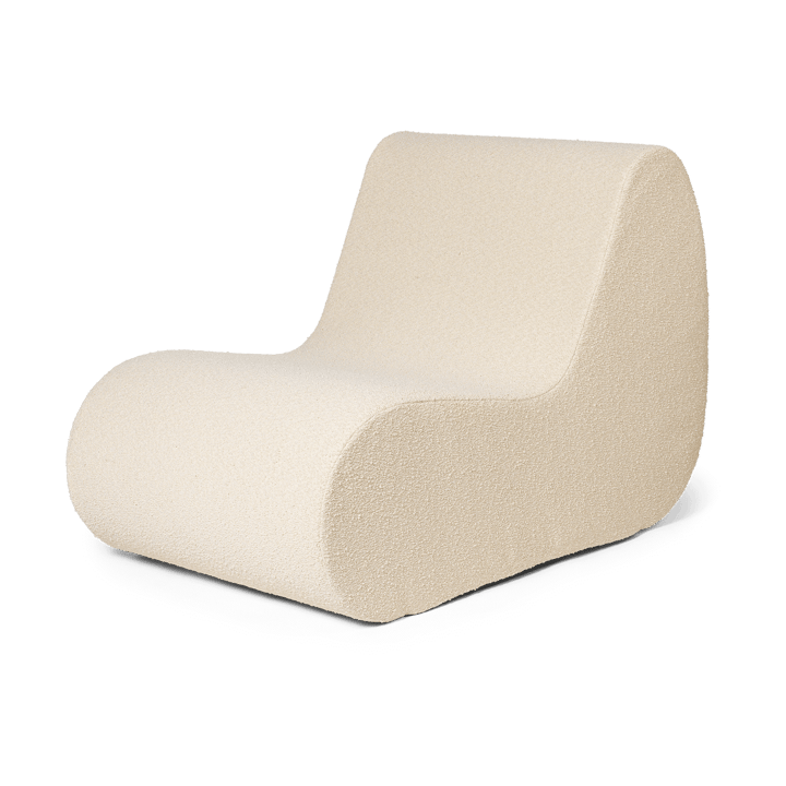 Sofá modular Rouli center module pure bouclé, Off-white ferm LIVING