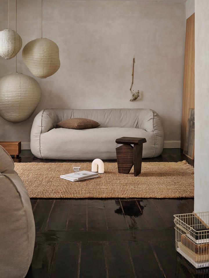 Sofá Nesten de 2 lugares - Natural - ferm LIVING