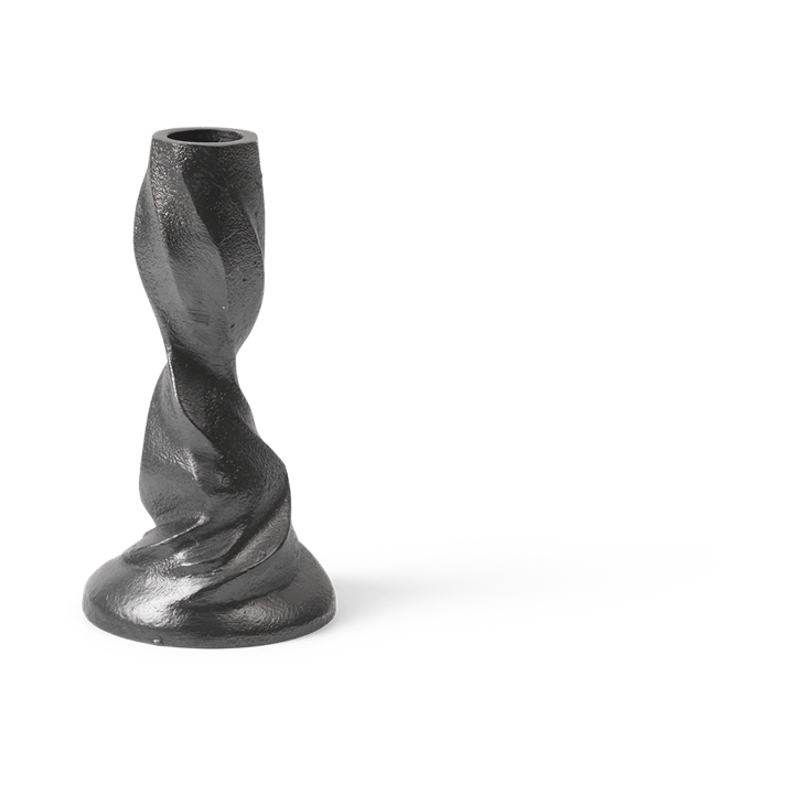 Suporte de velas Gale 13 cm - Blackened Aluminium - Ferm LIVING