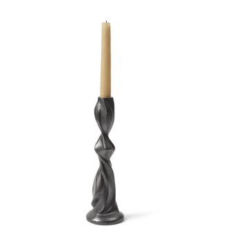 Suporte de velas Gale 25 cm - Blackened Aluminium - ferm LIVING