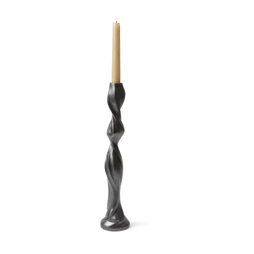 Suporte de velas Gale 38 cm - Blackened Aluminium - ferm LIVING