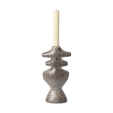 Suporte de velas Yara large - Mancha Marrom - ferm LIVING