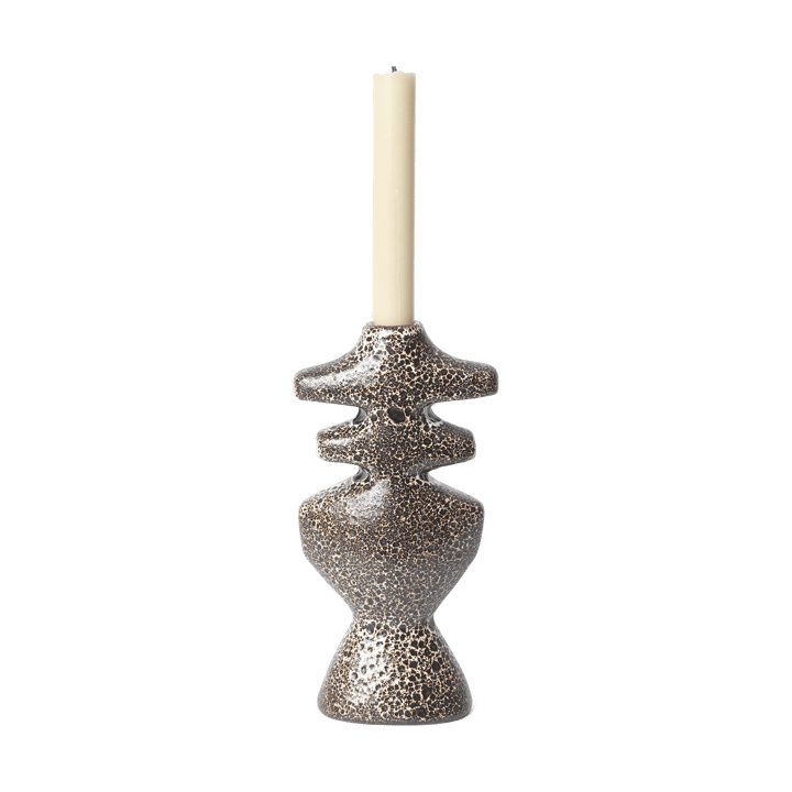 Suporte de velas Yara large, Mancha Marrom ferm LIVING