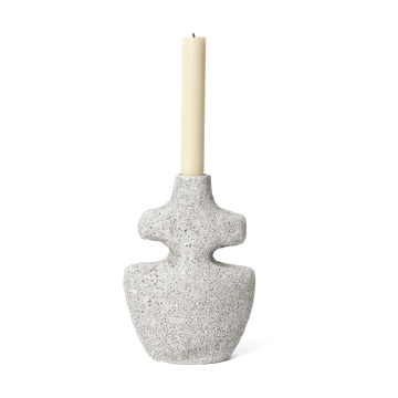 Suporte de velas Yara medium - Pedra-pomes cinza - ferm LIVING