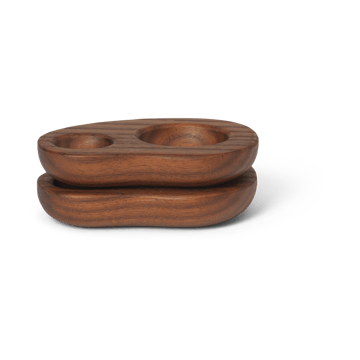 Suporte para ovos Cairn 2 un. - Dark brown - ferm LIVING