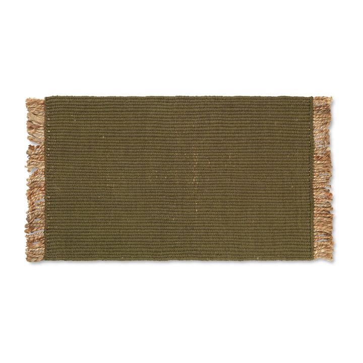 Tapete de entrada Blid 50x80 cm - Olive-natural - Ferm LIVING