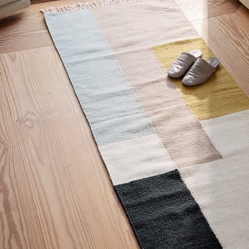 Tapete Kelim 70x180 cm - quadrados - ferm LIVING