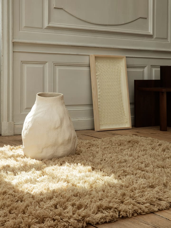 Tapete Meadow High Pile 140x200 cm - Light Sand - ferm LIVING