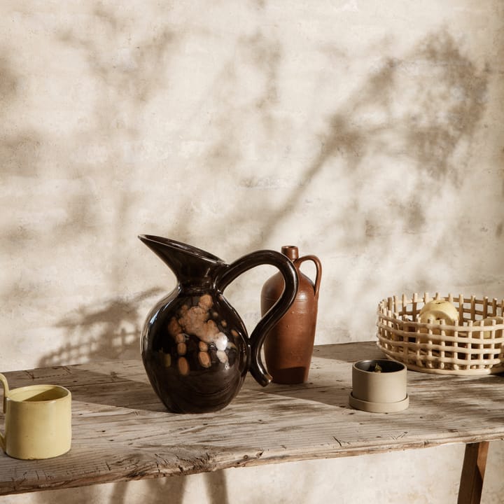 Tigela trançada Ceramic, cashmere ferm LIVING