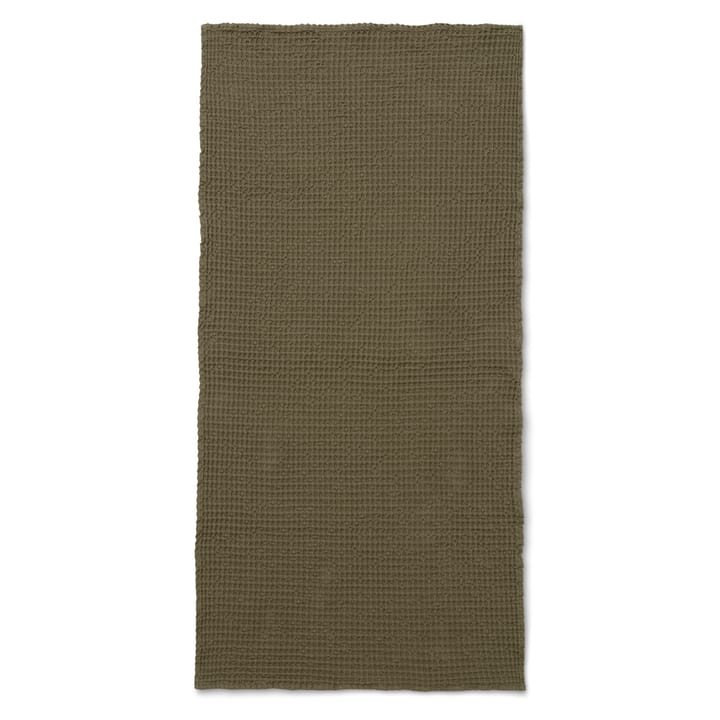 Toalha de banho Organic 70x140 cm - olive - ferm LIVING