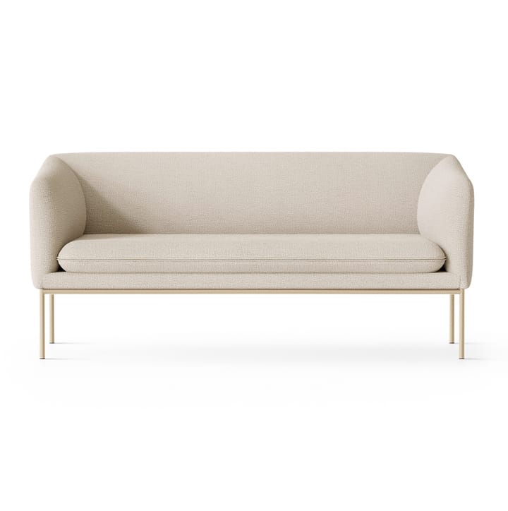 Turn sofá 2 assentos - Cashmere bouclé off white - ferm LIVING