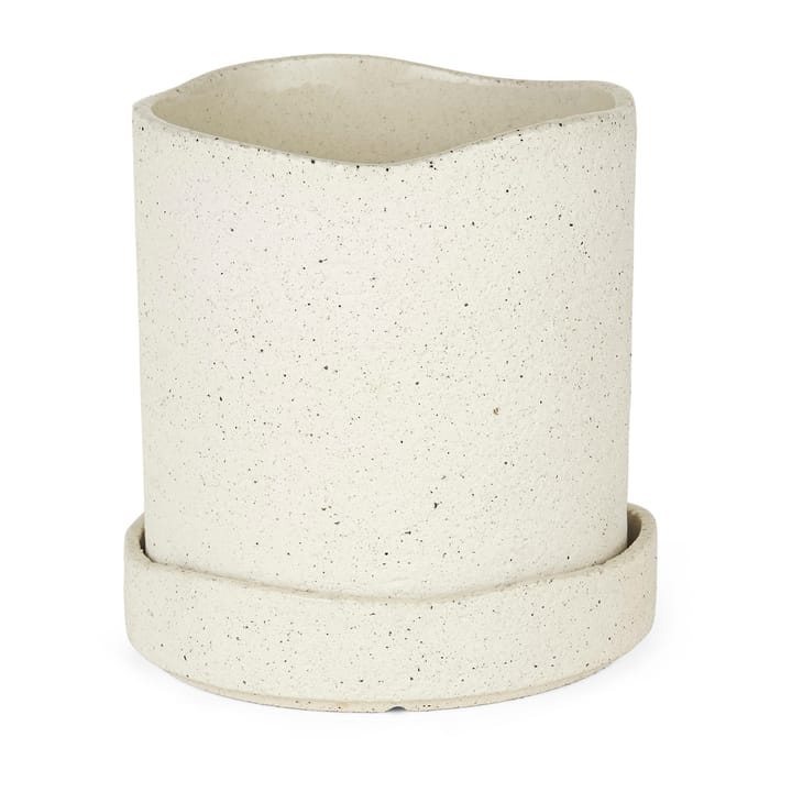 Uneru pote de flores Ø13 cm - Branco - Ferm LIVING